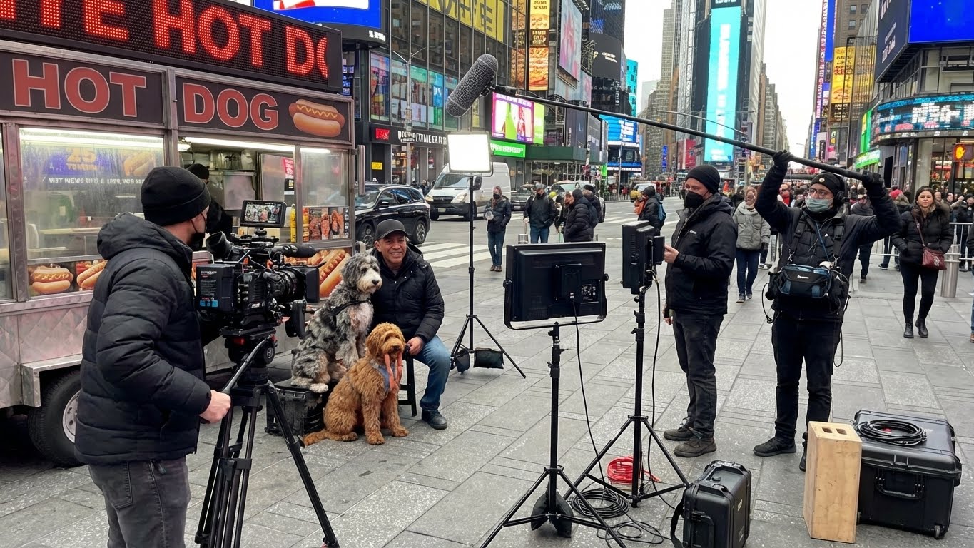 A scene from TheDoodleCast