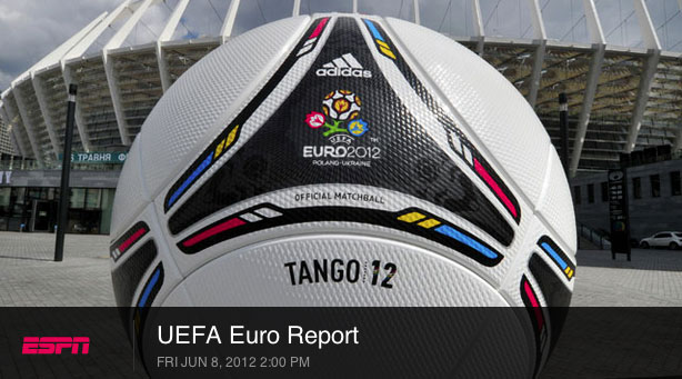 Watch the UEFA Euro 2012 on WatchESPN